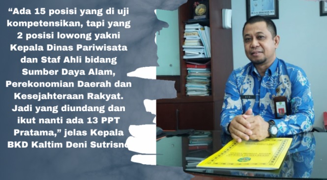 Pemprov Kaltim Gelar Uji Kompetensi untuk 13 PTT Pratama